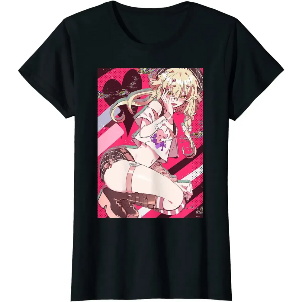 Anime Harajuku Graphic T-Shirt - Anime - T-Shirts - 1