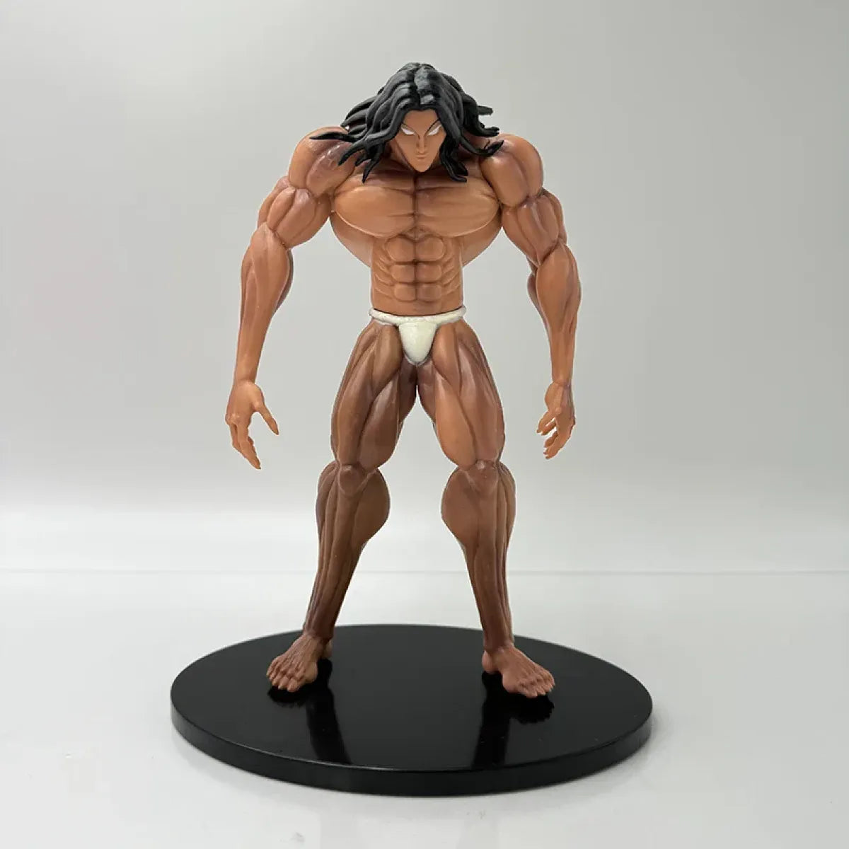 Baki Hanma 22cm Anime Figure with Pickle Biscuit Oriba and Kaoru Hanayama - Anime - Figures - 2