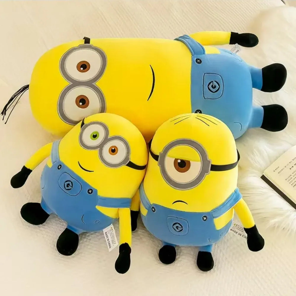 Kawaii Minions Plush Toys – 30-40cm Soft Dolls for Birthday Gift - Best Sellers - Plushie - 1