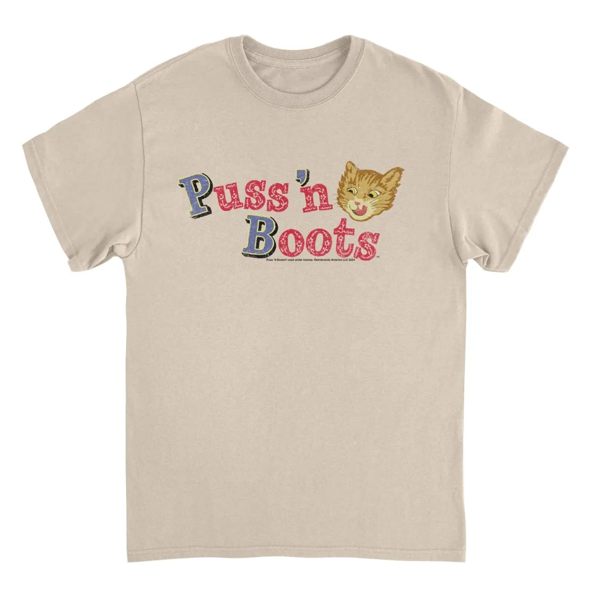 Puss n Boots Retro Cat Food Graphic Tee - Best Sellers - T-Shirt - 1