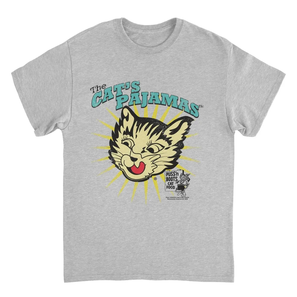 Puss n Boots Cat’s Pajamas Vintage Tee - Best Sellers - T-Shirt - 1