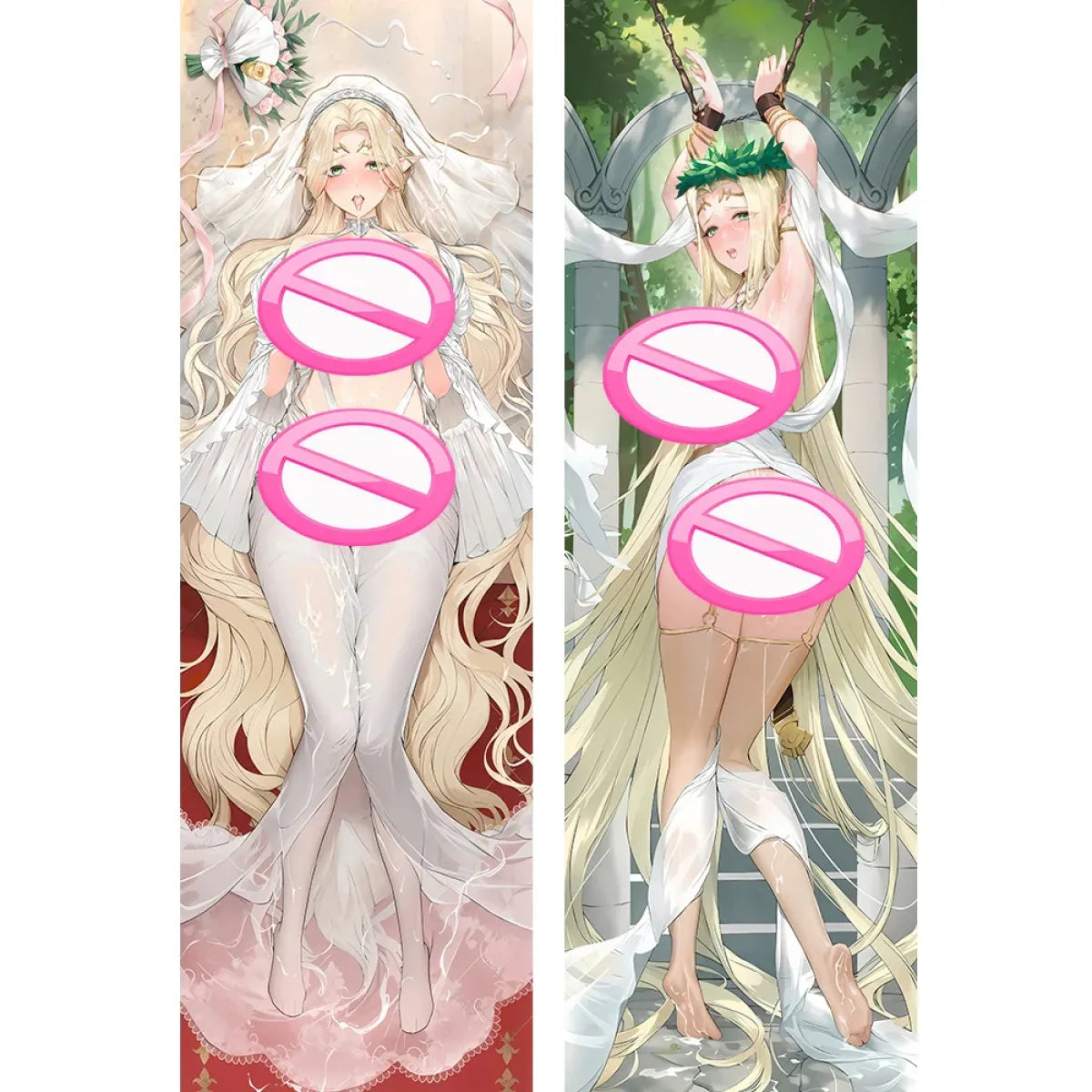 Kuroinu Celestine Lucullus Dakimakura – 2WAY Hugging Body Pillow Cover - Anime - Dakimakuras - 5