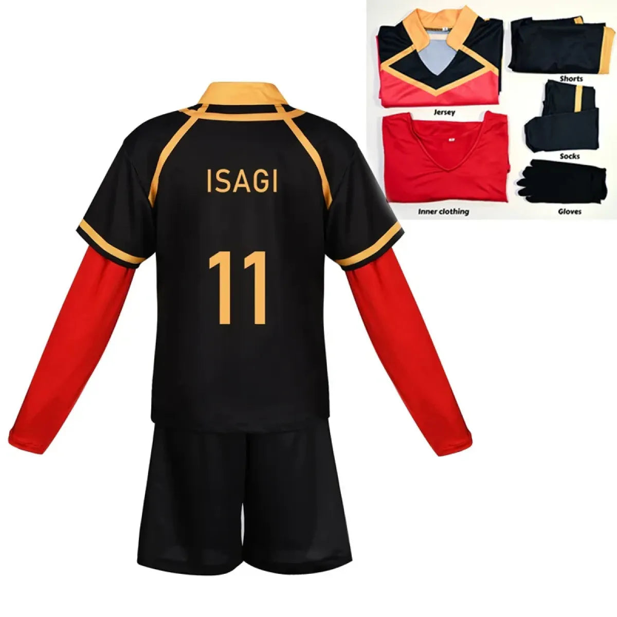 Blue Lock Kaiser Soccer Cosplay Set - Best Sellers - Cosplay - 6