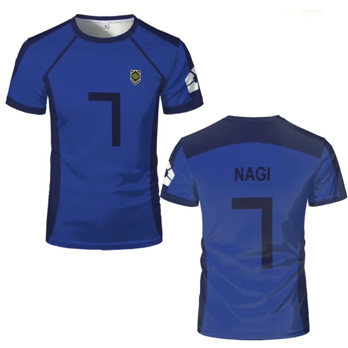 Blue Lock Isagi Yoichi Anime Jersey T-Shirt Cosplay - Anime - Cosplay Outfit - 9
