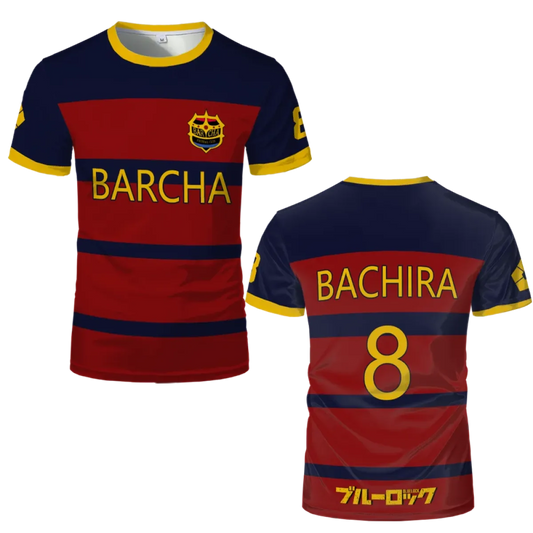 Blue Lock Bachira FC Barcha Cosplay Jersey Tee - Best Sellers - T-Shirt - 13