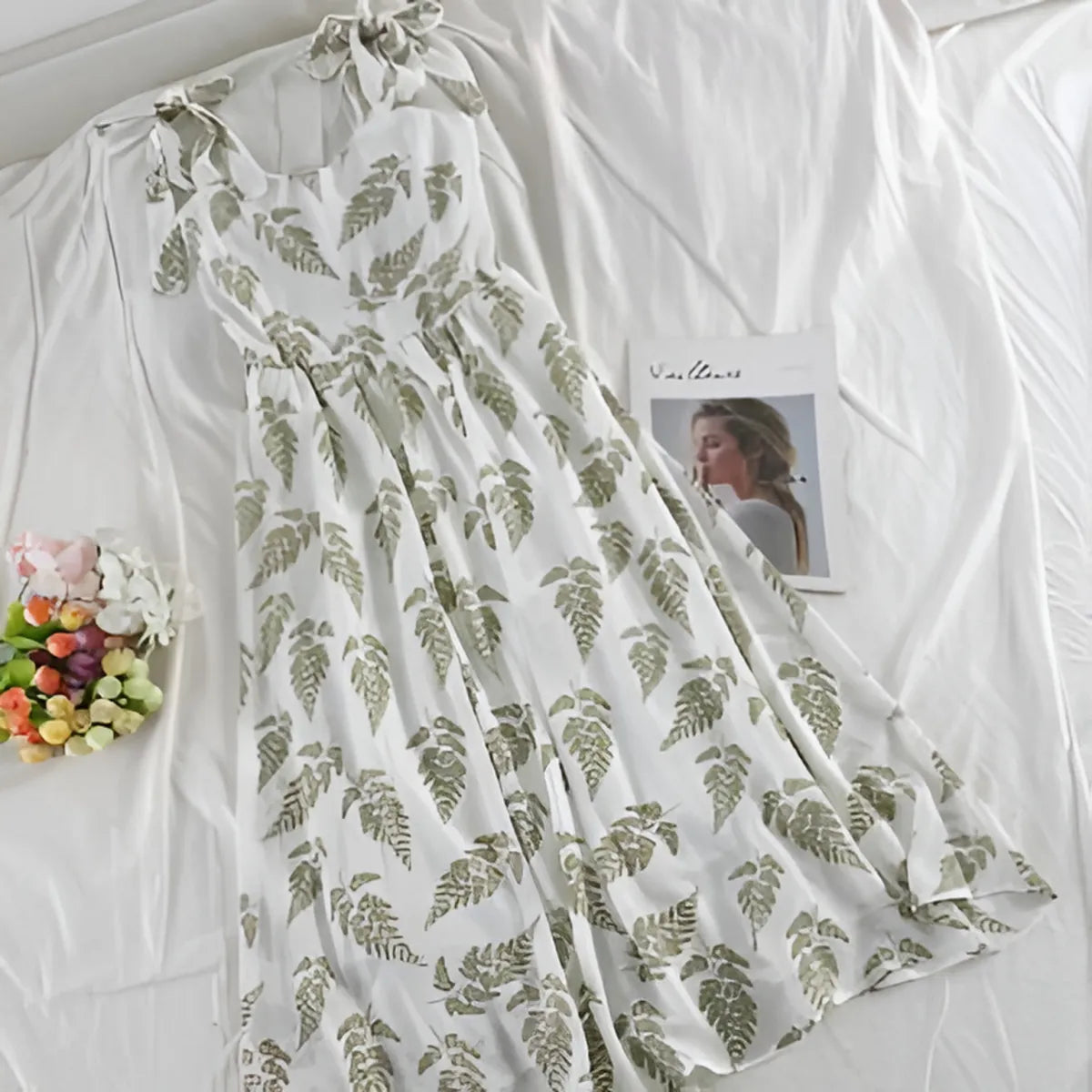Bohemian Style Long Dress - All Dresses - 16