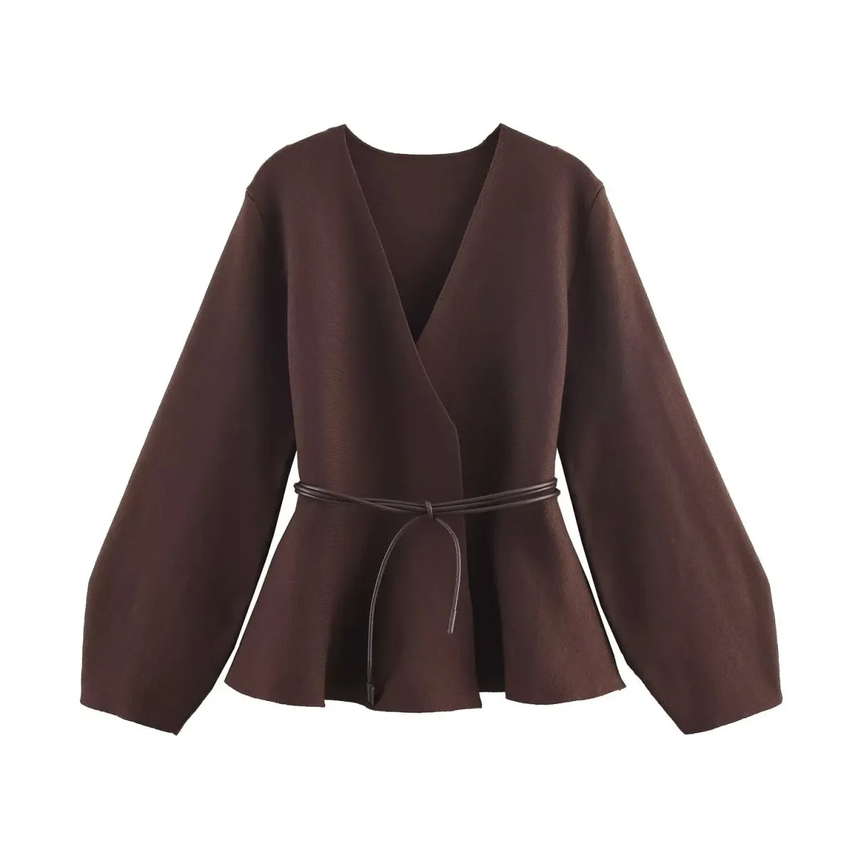 Bow Tie V-Neck Knit Cardigan - Autumn 2025 - Best Sellers - Cardigan - 1