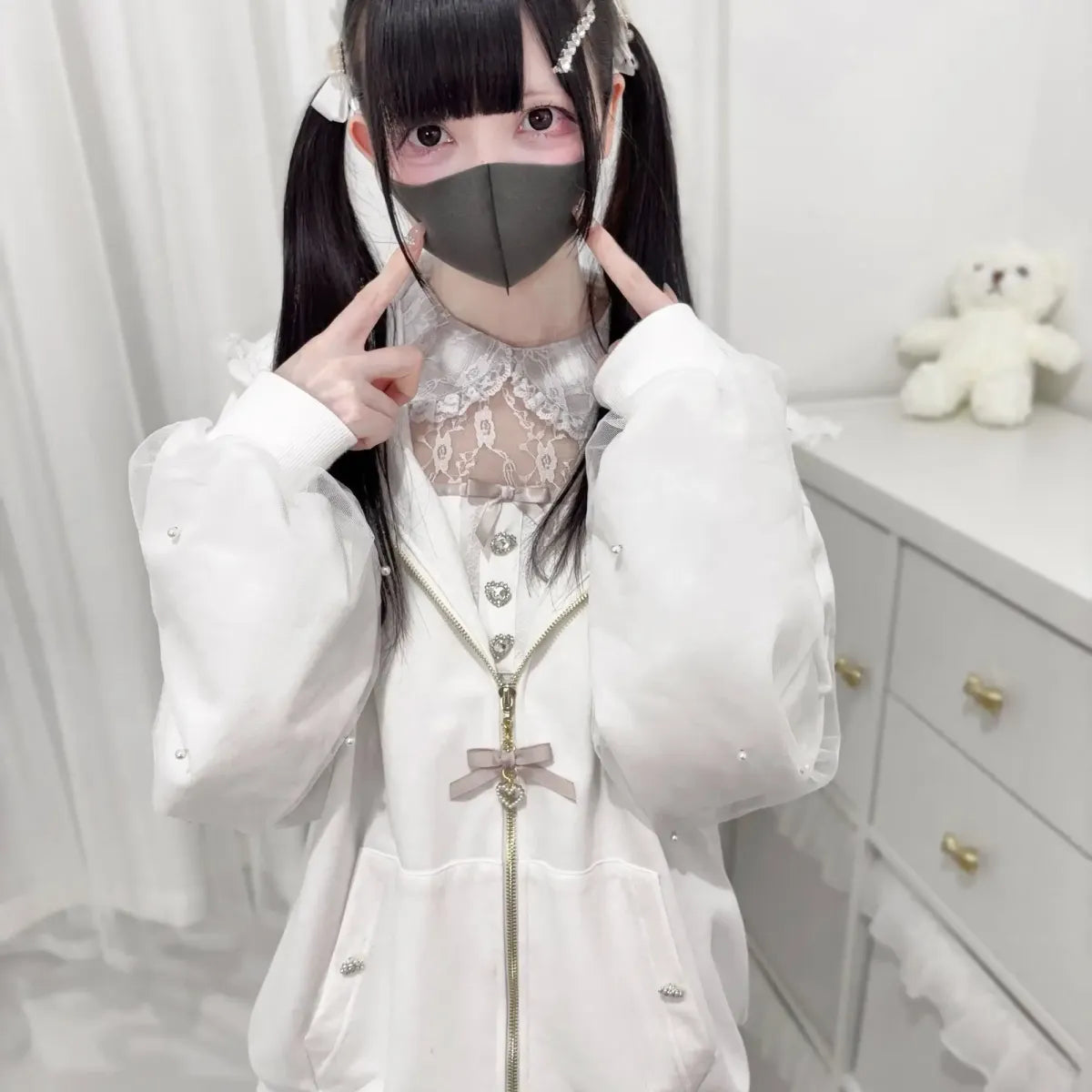 Kawaii Harajuku Bunny Ear Hoodie - Best Sellers - Hooded - Women’s Hoodies - 15