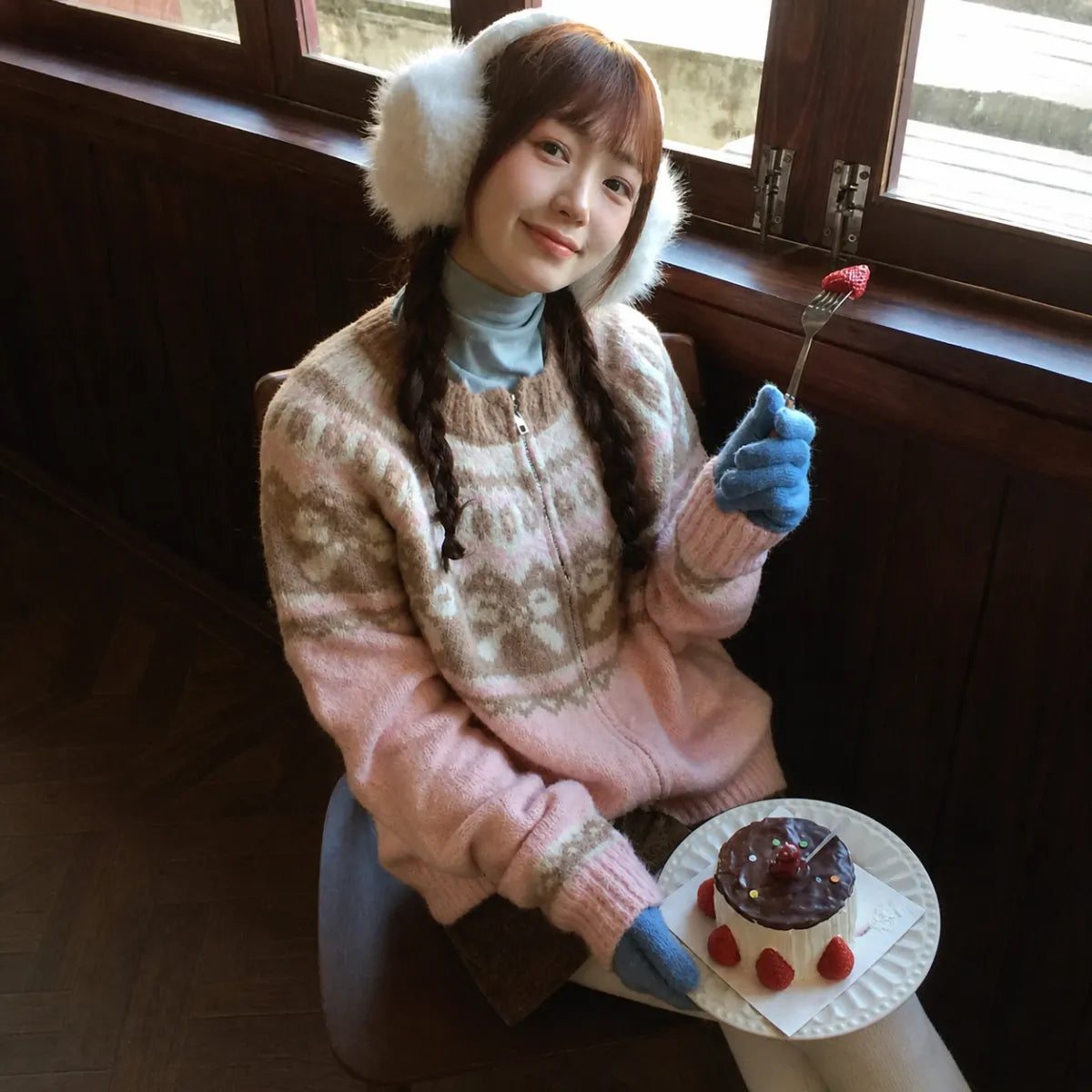 Mori Girl Vintage Knit Cardigan - Best Sellers - Long - Round - Cardigans - 1