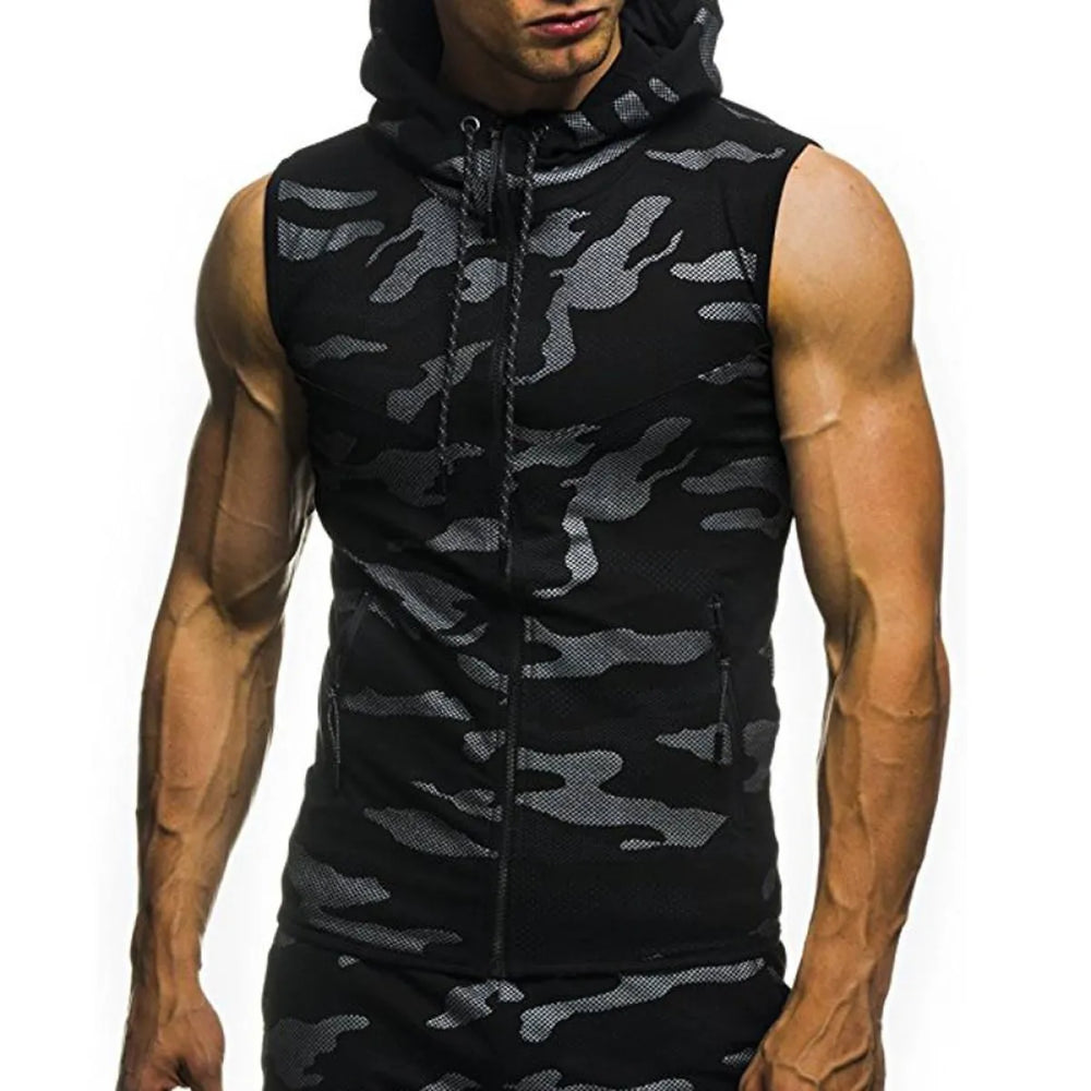 Camouflage Sleeveless Shirt - Best Sellers - 1