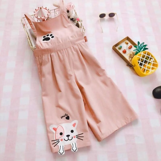 Cat Embroidered Harajuku Romper - All Dresses - 15