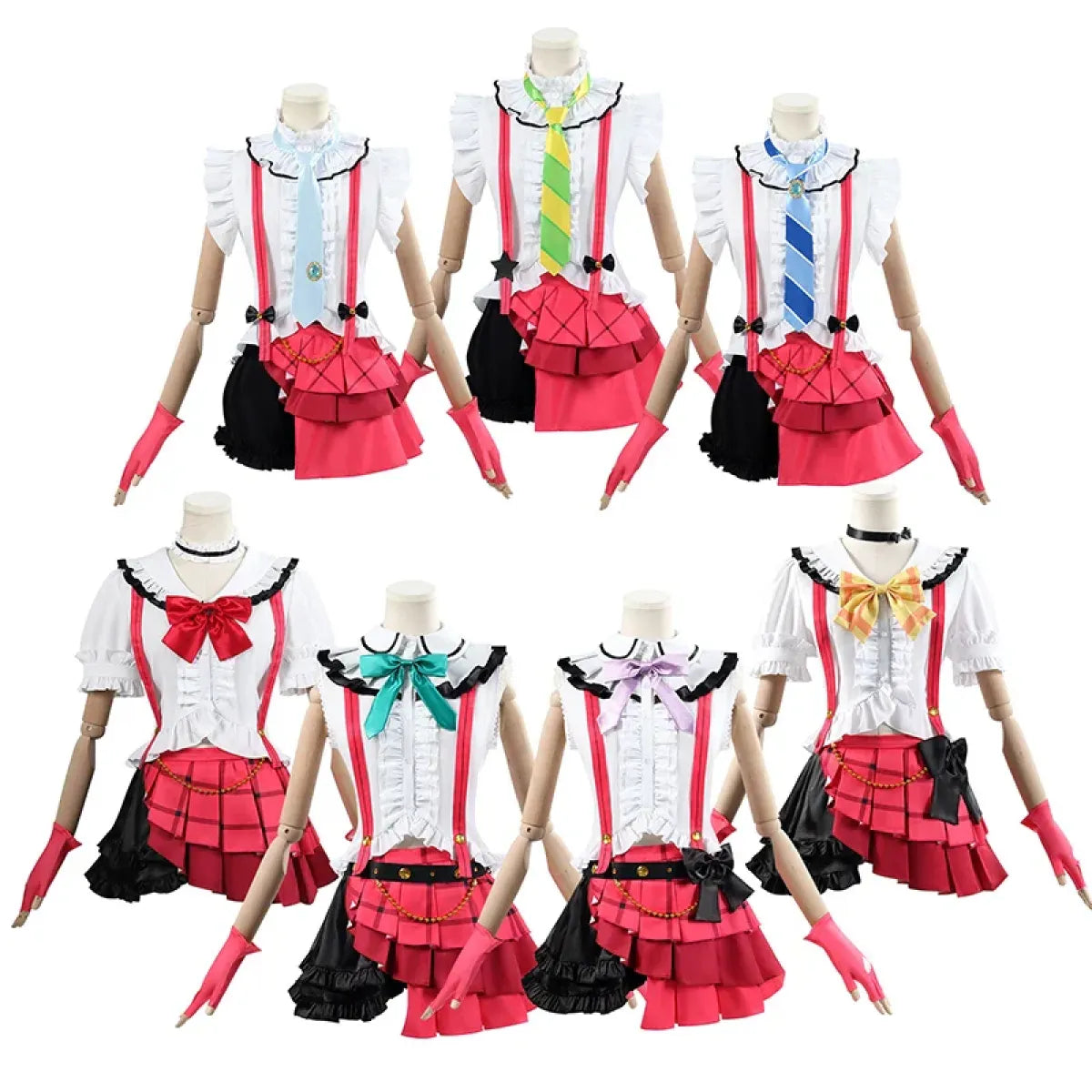 LoveLive Idol Stage Cosplay Costume Set - Accessories - Cosplay - 1
