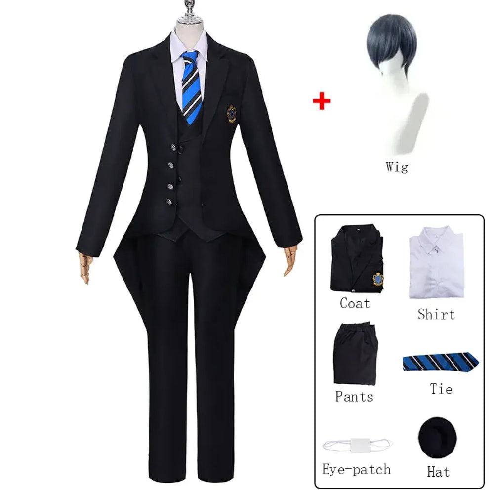 Ciel Phantomhive Black Butler Cosplay Set with Wig - Best Sellers - Cosplay - 1