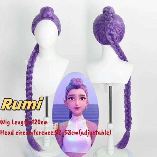 Rumi Kpop Demon Hunters Cosplay Set with Wig - Anime - Cosplay - 7