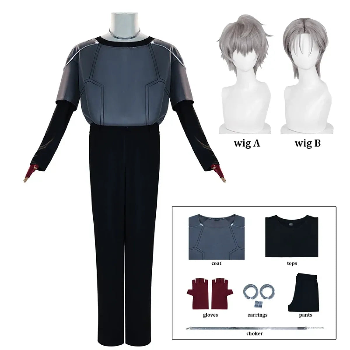 Till Alien Stage Cosplay Costume Set with Wig - Best Sellers - Cosplay - 1