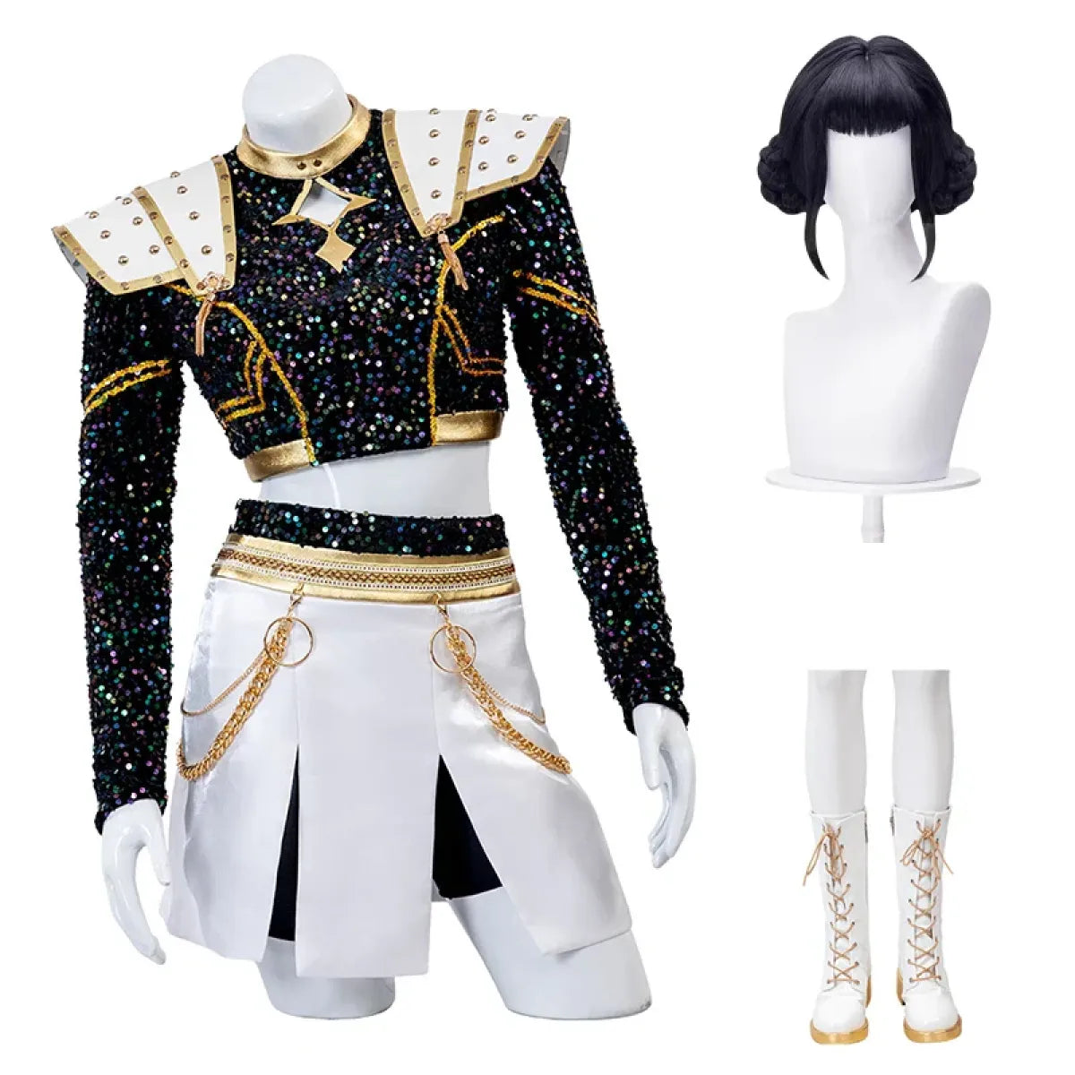 Zoey K-Pop Stage Cosplay Costume Set - Accessories - Cosplay - 1