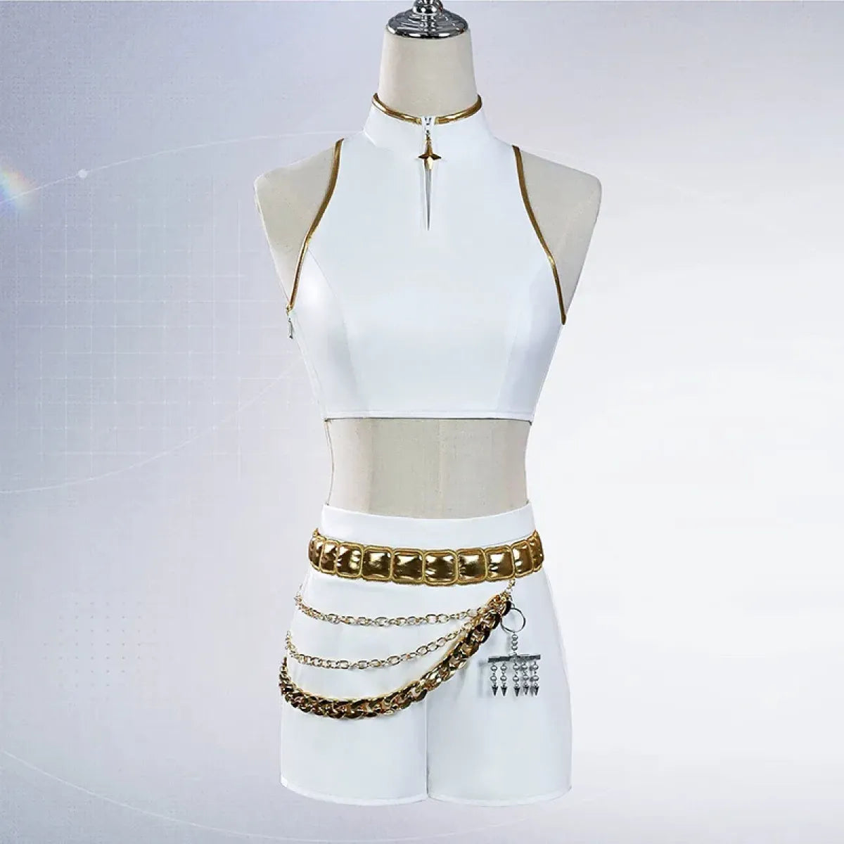 Rumi Mira Zoey White KPop Idol Cosplay Costume Set - Best Sellers - Cosplay - 3
