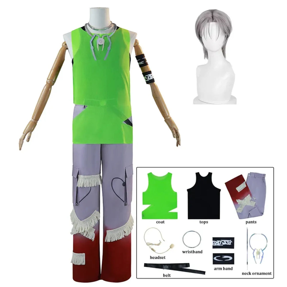 Till Alien Stage Cosplay Costume Set with Wig - Anime - Cosplay - 1