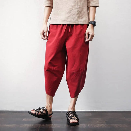 Cotton Linen Joggers - Best Sellers - 9
