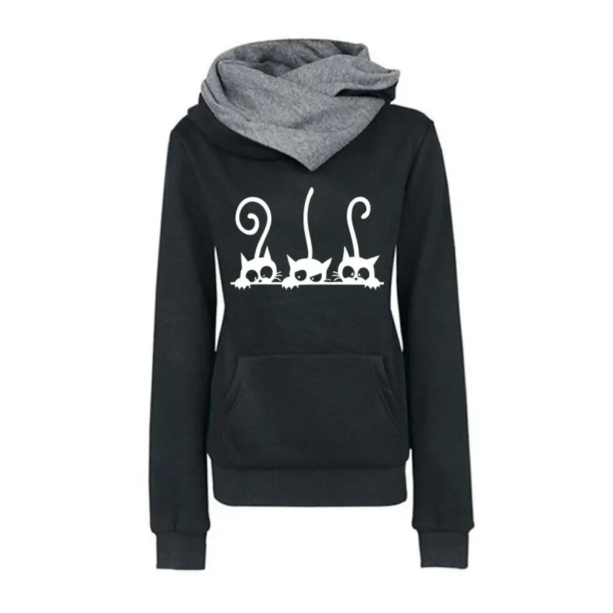 Cute Cat Hoodies for Women - Warm Autumn Winter Casual Sweatshirt - Best Sellers - 1