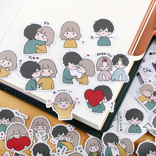 Cute Character Stickers for Handbook - DIY Photo Album Waterproof Decals - Best Sellers - 1