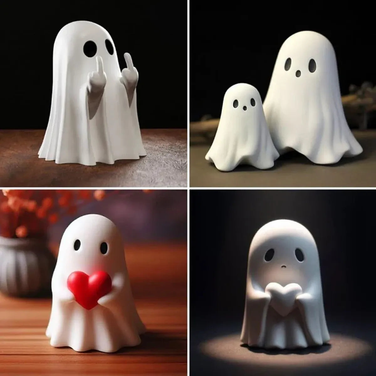 Cute Ghost Halloween Statue - Best Sellers - Figures - 1