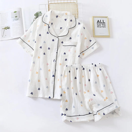 Cute Short Sleeve Home Pajamas - Best Sellers - 7