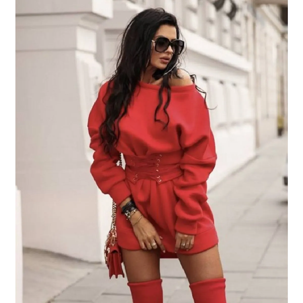 Off The Shoulder Dress - All Dresses - 1
