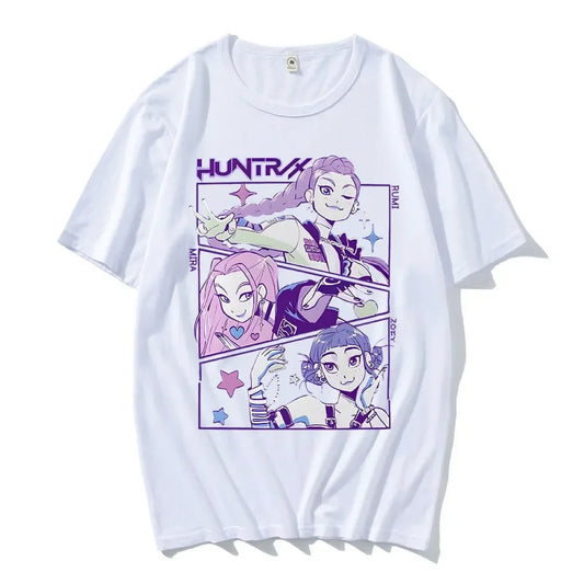 Demon Hunter Girl Squad Graphic Tee - Best Sellers - T-Shirts - 1