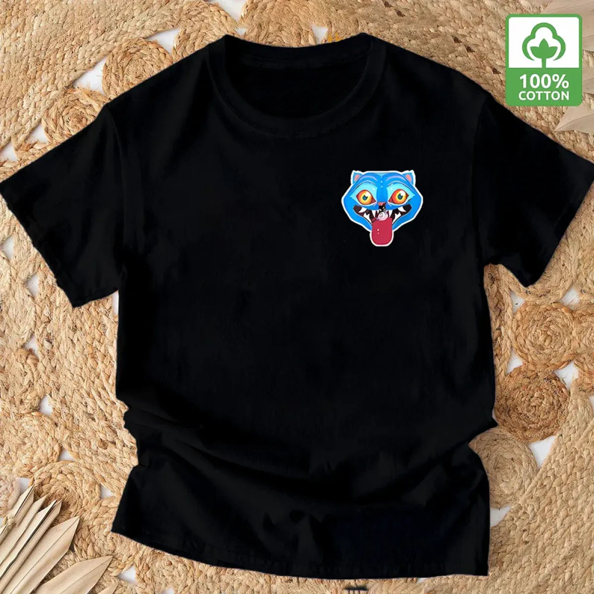 Kpop Demon Hunter Tiger Graphic Cotton T-Shirt - Best Sellers - T-Shirt - 1