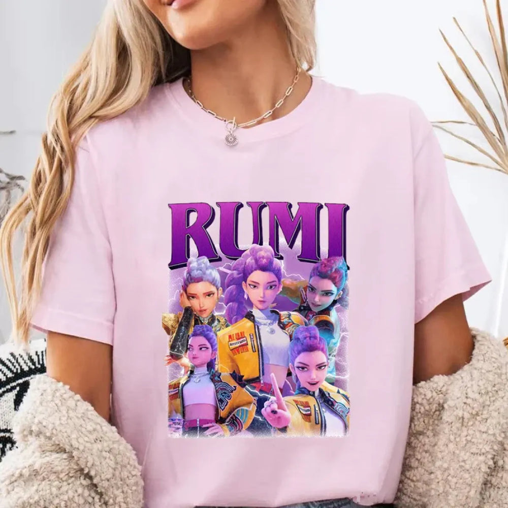 Rumi K-Pop Demon Hunters Graphic T-Shirt - Best Sellers - T-Shirt - 1