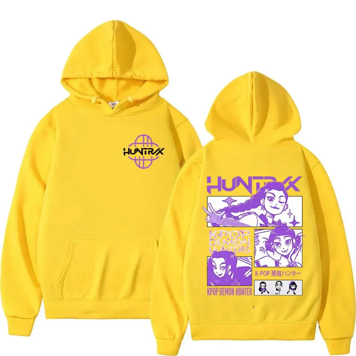 K-pop Demon Hunters Harajuku Graphic Hoodie - Best Sellers - Hoodie - 9