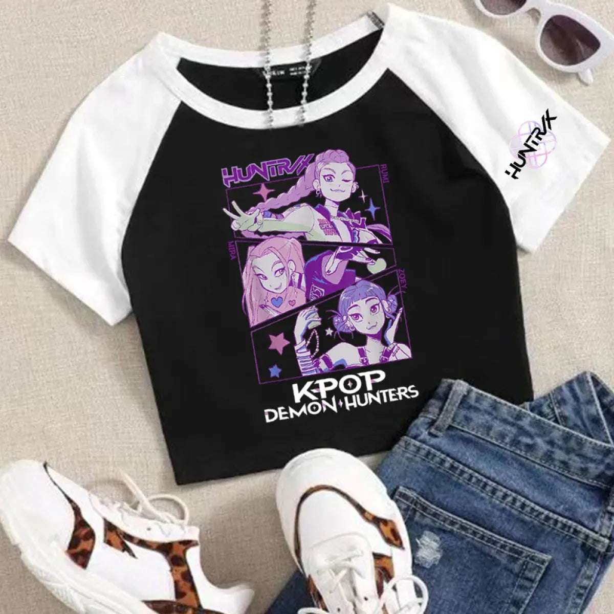 K-Pop Demon Hunters Anime Crop Top - Anime - Crop Top - 1