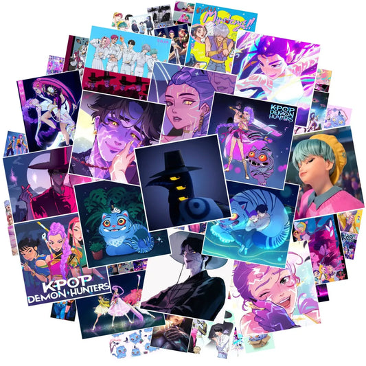 Kpop Demon Hunters Derpy Tiger Sticker Pack - Best Sellers - Sticker / Decal - 6