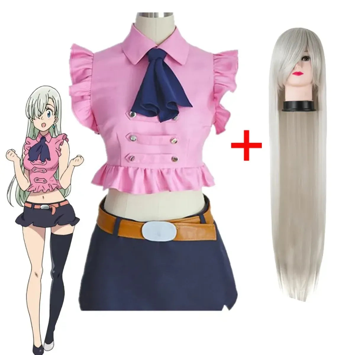 Elizabeth Liones Cosplay Costume - The Seven Deadly Sins - Anime - 1