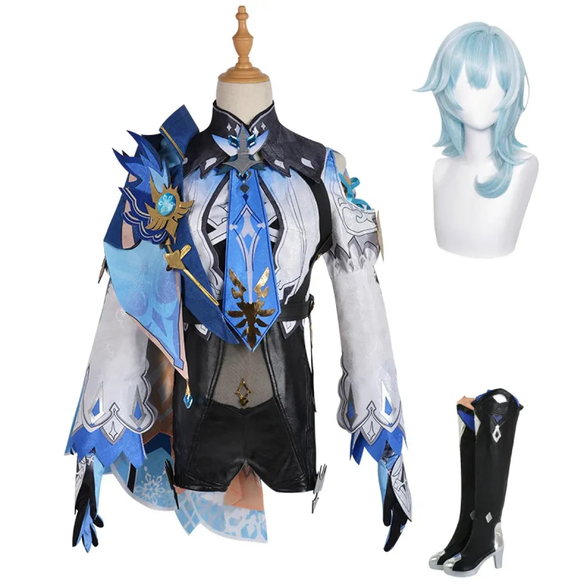 Eula Cosplay Costume Set – Genshin Impact - Best Sellers - Cosplay - 1