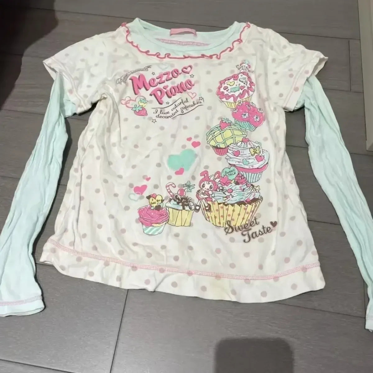 Fairy Cartoon Print Casual T-Shirt - Best Sellers - Long - Round - Women T-shirts - 9