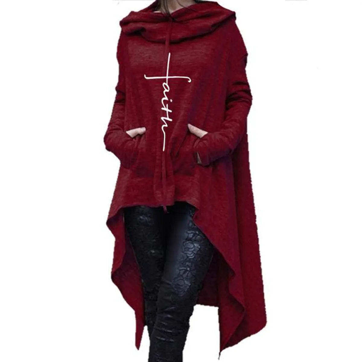 Faith Printed Hoodie - Best Sellers - 14
