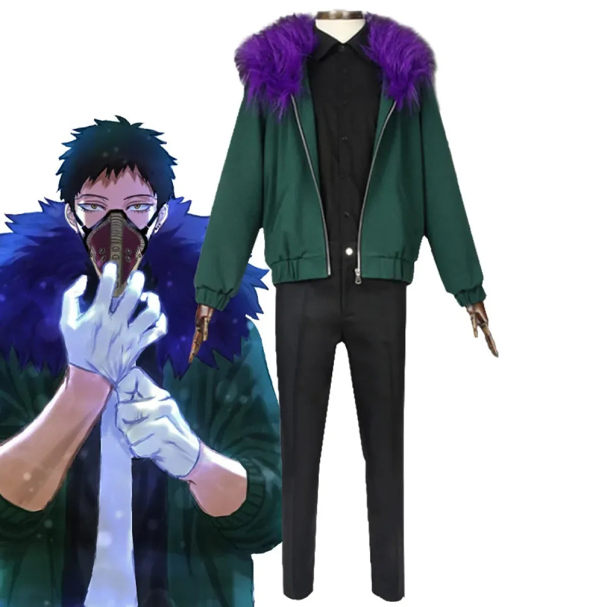 Overhaul Kai Chisaki Anime Cosplay Costume Set - Anime - Cosplay - 1