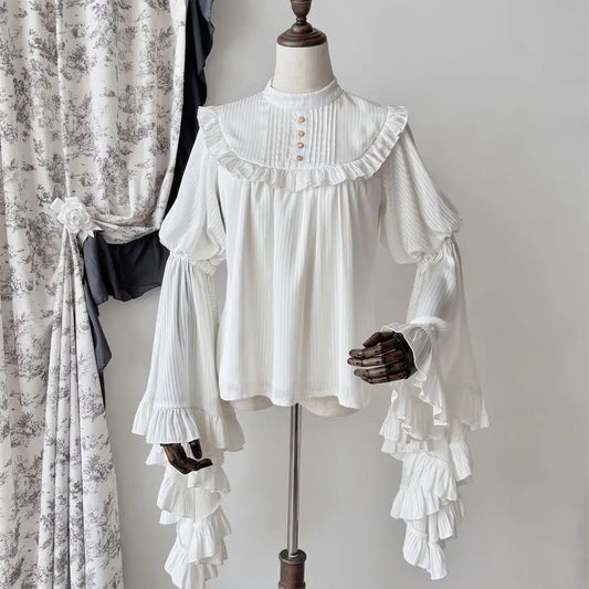 Harajuku Gothic Lolita Flare Sleeve Two-Piece Set - Best Sellers - Sets / Co-ords - 8