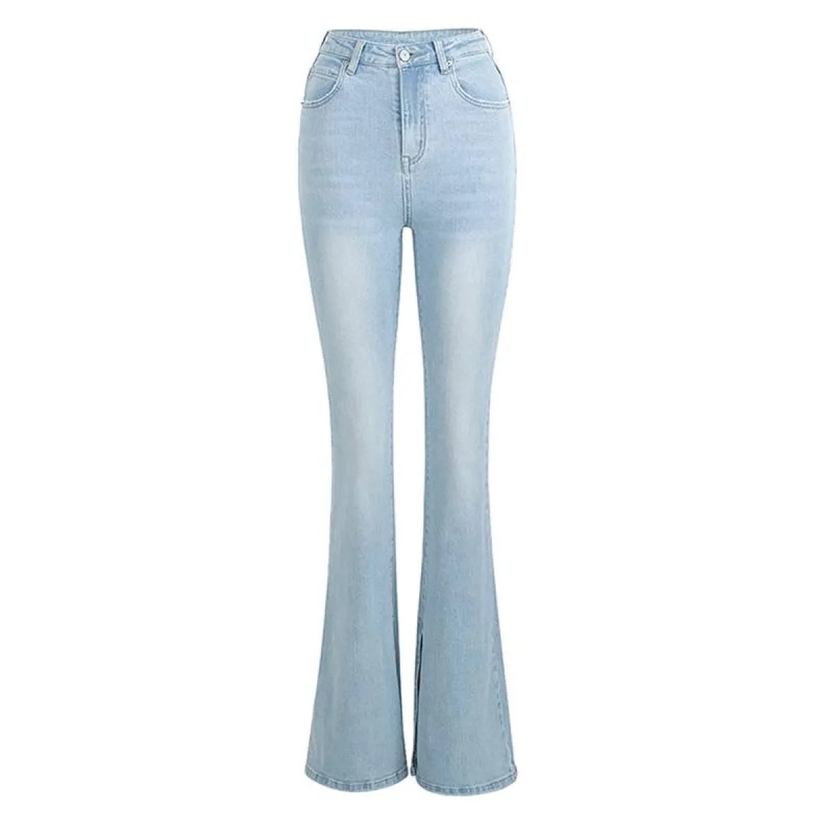 Flared High Waist Skinny Jeans - Best Sellers - 17