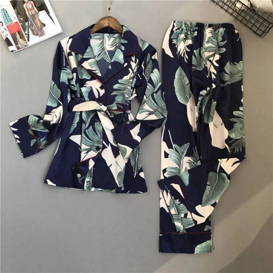 Flowers/Plant Pajama Set - Best Sellers - 14