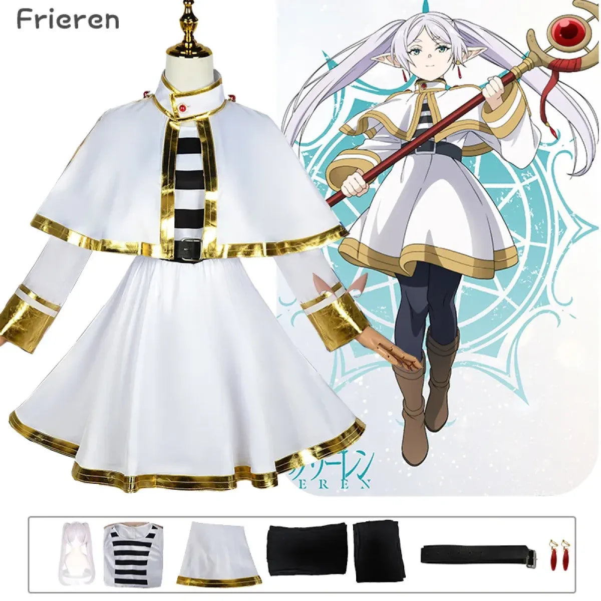 Sousou No Frieren Cosplay Costume - Anime - 1