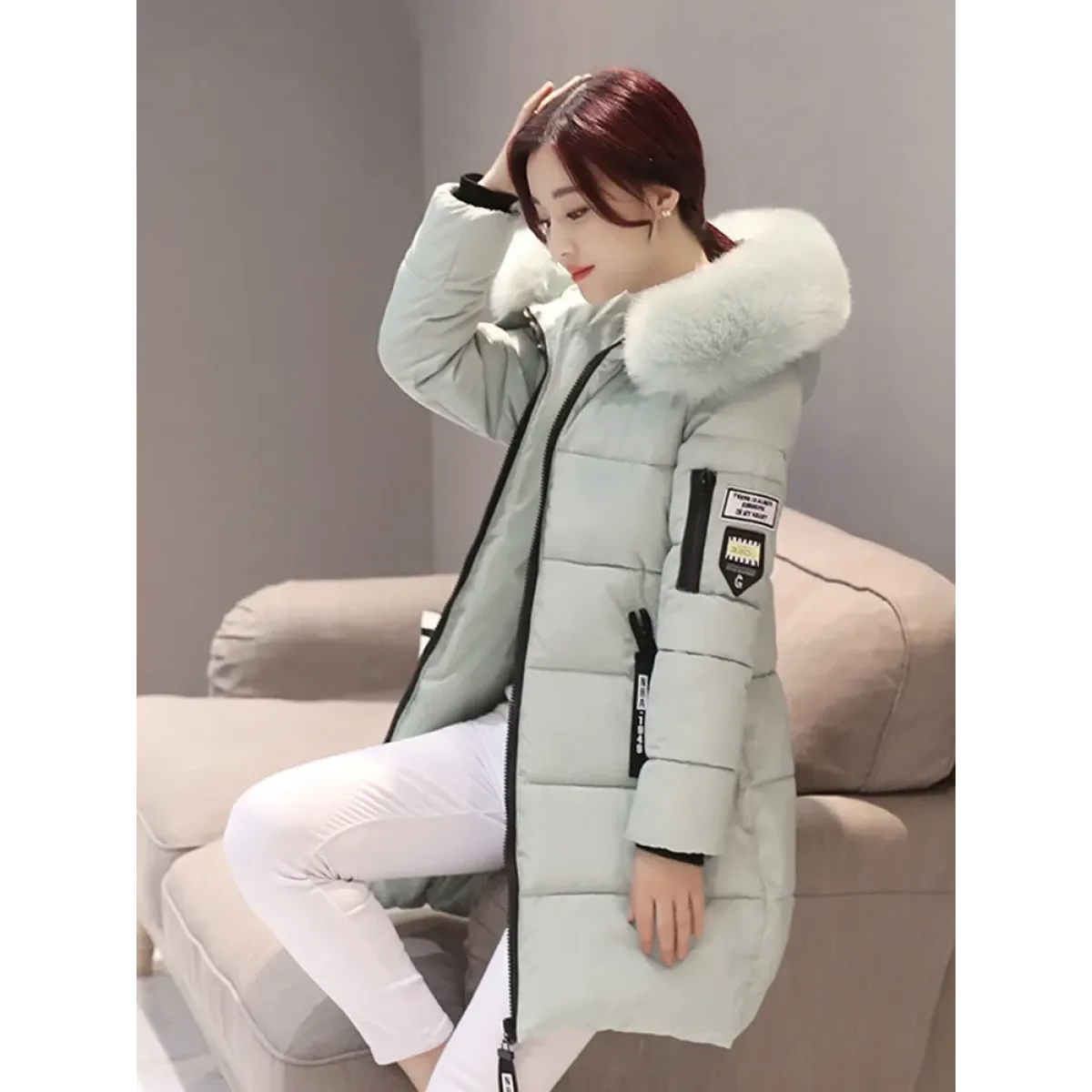 Fur Collar Hooded Long Winter Parka - Best Sellers - Jacket - 1