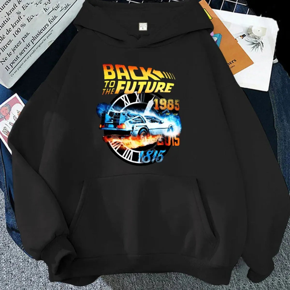 Back to the Future Time Travel Hoodie - Best Sellers - Hoodie - 1