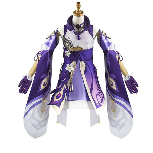 Keqing Genshin Impact Cosplay Set with Wig & Shoes - Accessories - Cosplay - 6