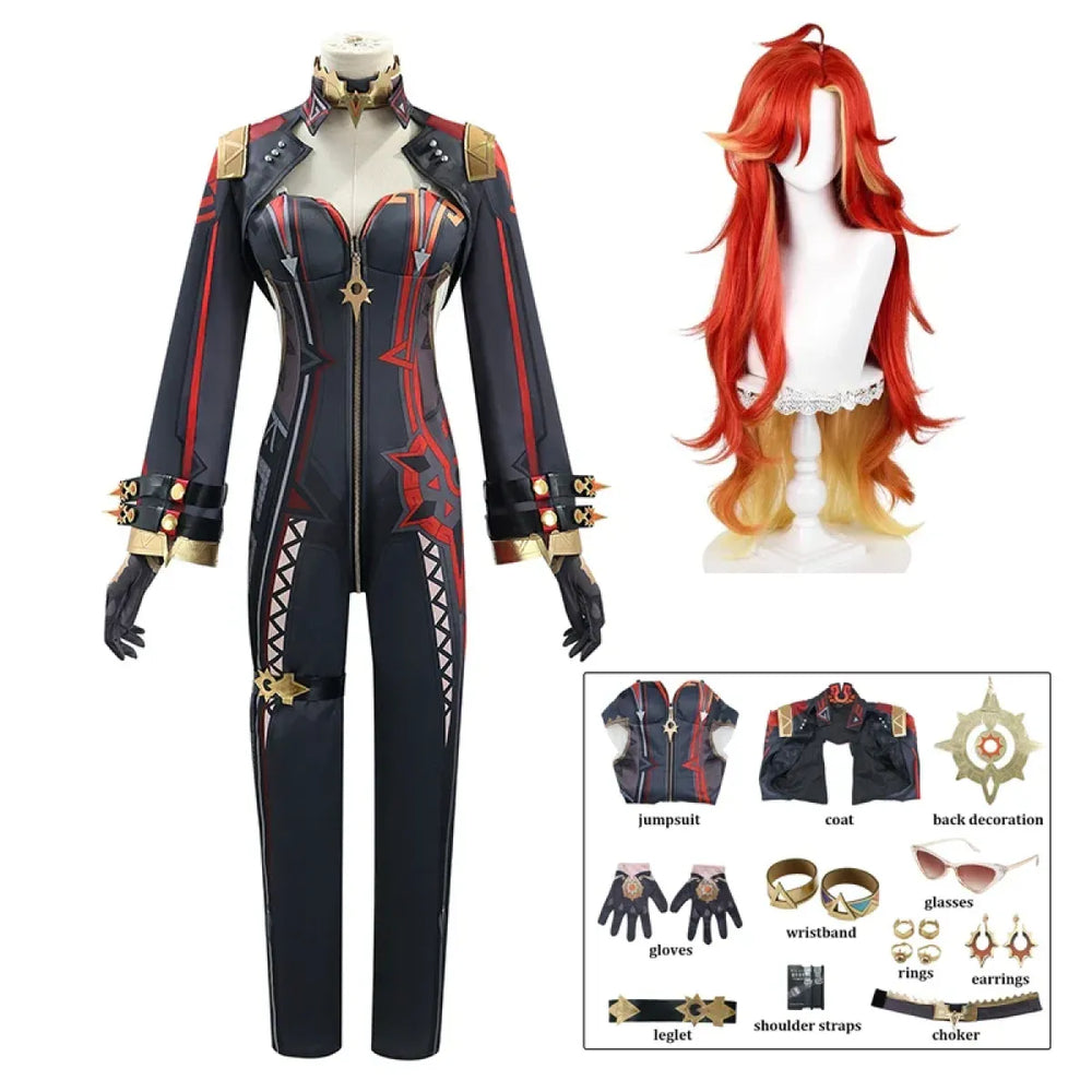 Mavuika Genshin Impact Cosplay Costume Set - Best Sellers - Cosplay - 1