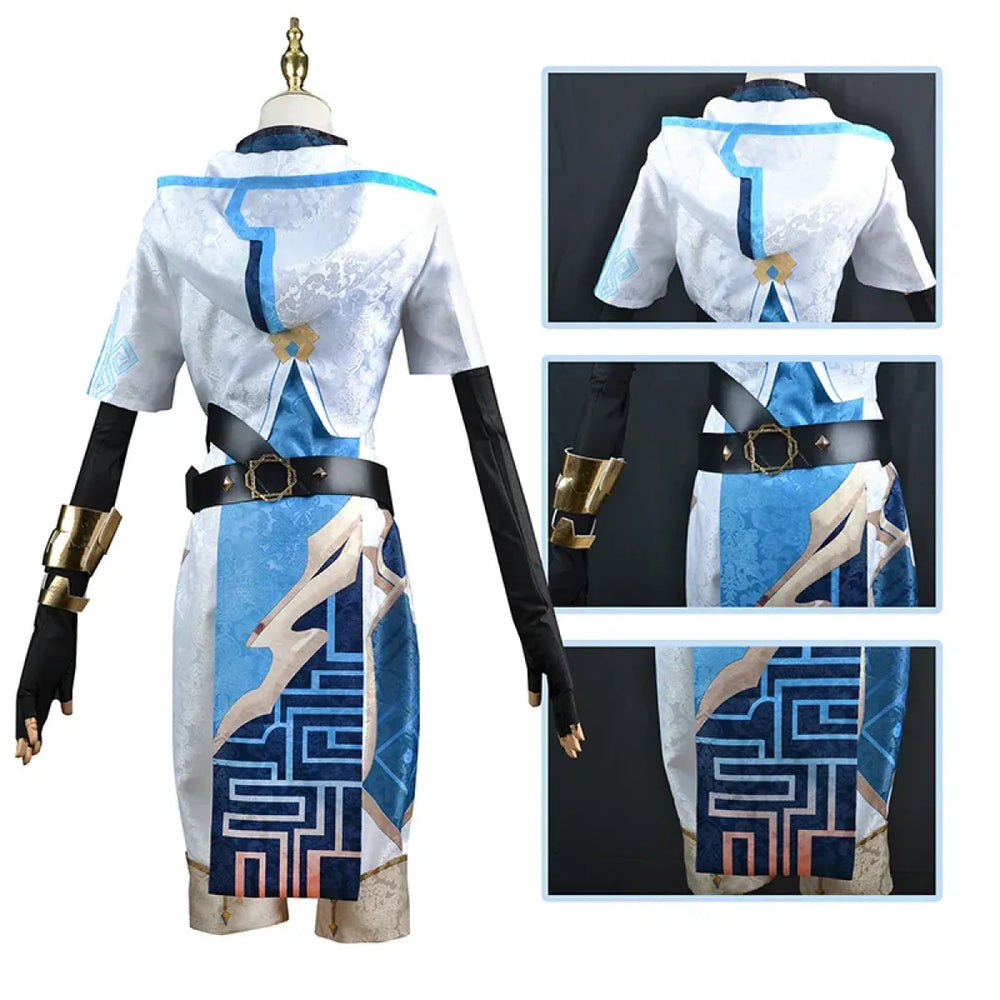 Chongyun Genshin Impact Cosplay Costume Set - Best Sellers - Cosplay - 1
