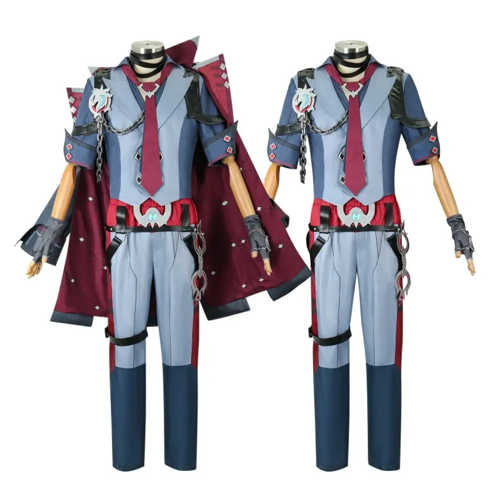 Wriothesley Genshin Impact Cosplay Costume Set - Anime - Cosplay - 1
