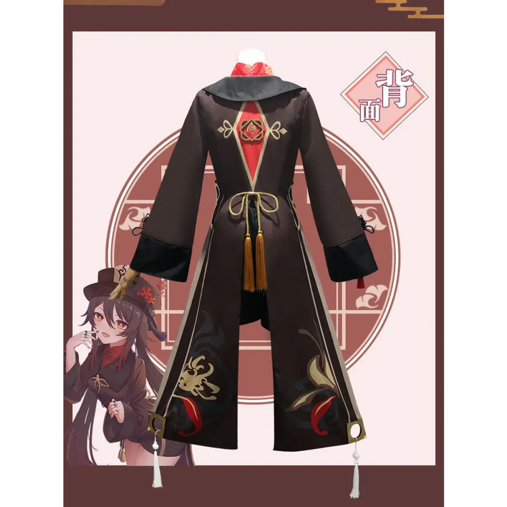 Hu Tao Genshin Impact Cosplay Costume Set - Anime - Cosplay - 1